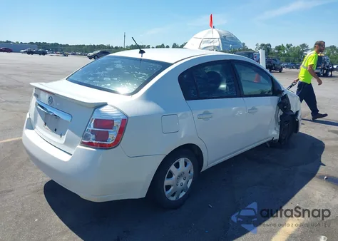 2012 Nissan Sentra 2.0 from USA, damaged, VIN 3N1AB6AP9CL695294